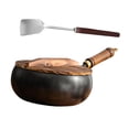 thumbnail image 4 of Wok antiadherente, Wok de fondo redondo, ollas sin recubrimiento, Wok de cocina, Cocina de Inducción, sartén Wok, Wok de hierro Pow para restaurante, 4 of 7