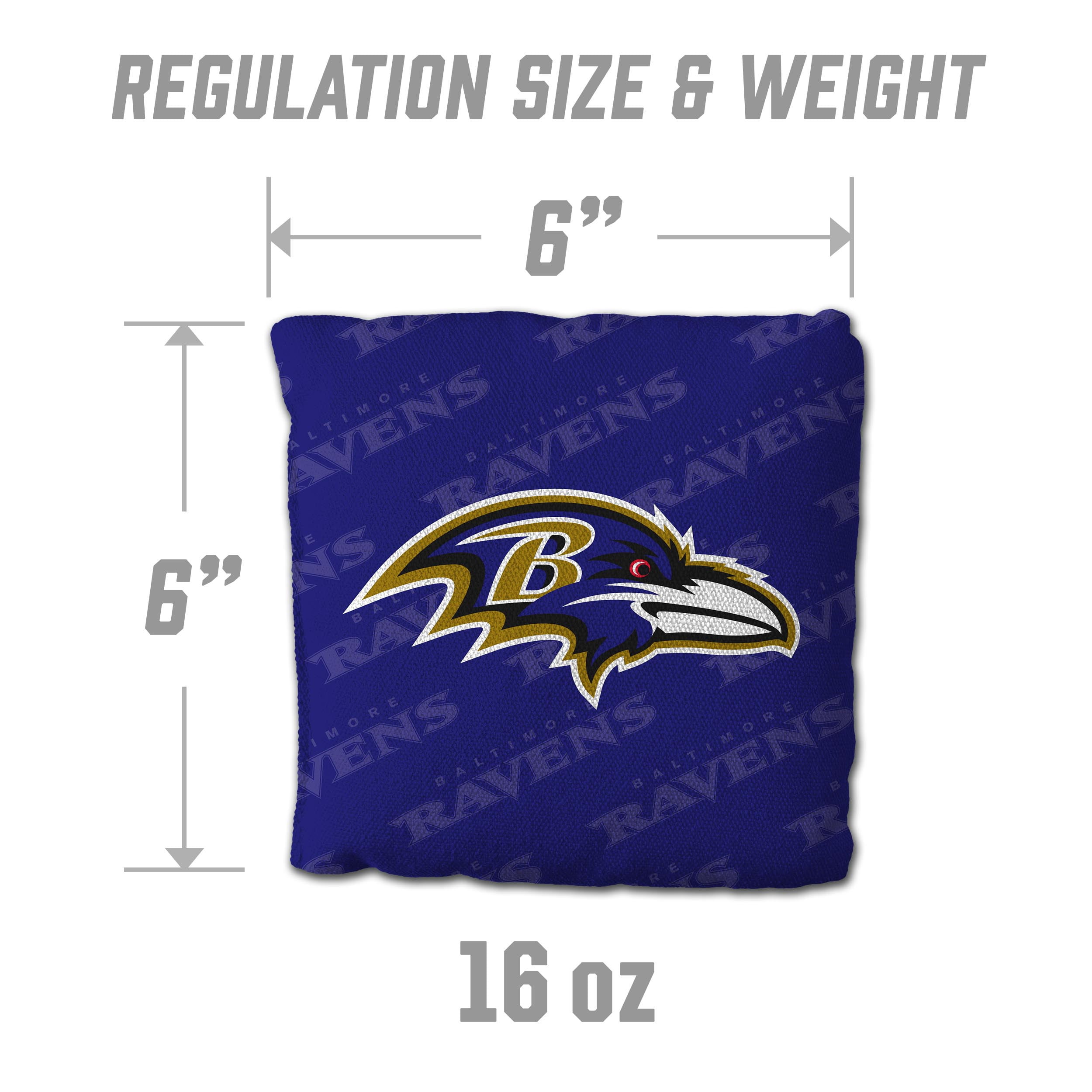 NFL Baltimore Ravens Cornhole Bags - 4PK - Purple