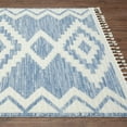 thumbnail image 4 of Luxe Weavers South Western Geometric Fringe Blue 8x10 Area Rug, Indoor Carpet, 4 of 8