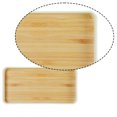 thumbnail image 3 of Bandeja de té de grano de madera, bandeja simple japonesa, almacenamiento de tazas de agua para hotel y hogar, 3 of 5