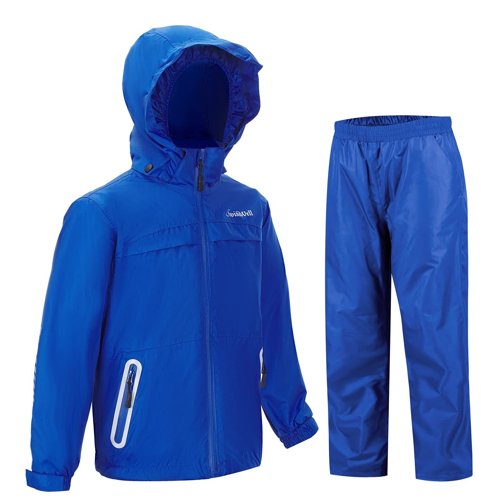 SCODI Waterproof Breathable Rain Suit For Kid's (Rain Jacket and Rain