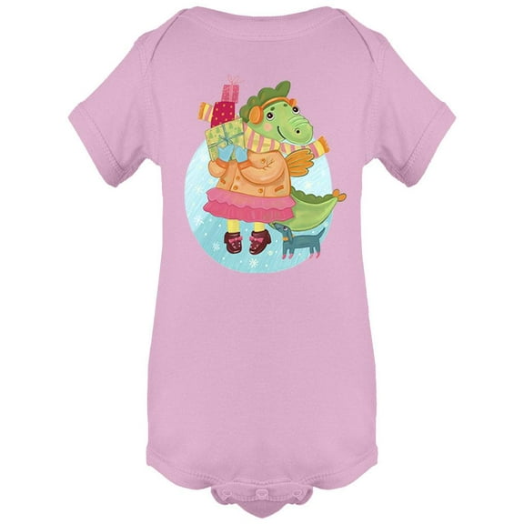 Dragon With Gifts Bodysuit Infant -Image by Shutterstock,  24 Months