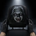 thumbnail image 6 of Aurorax Fall Halloween Car Decor 2 Pack,Scary Headrest Covers for Cars,Universal Elastic Scary Face Automotive Seat Cover Accessories for Truck,Vehicle,SUV Interior Decoration, 6 of 8