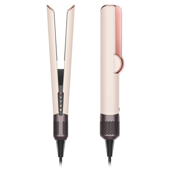 Alisadora de Cabello Dyson Airstrait Edición Limitada – Rosa Cerámica y Oro Rosa, de Húmedo a Seco, Secado Rápido y Control de Frizz