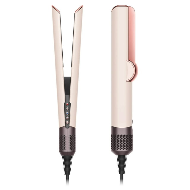 Alisadora de Cabello Dyson Airstrait Edición Limitada – Rosa Cerámica y Oro Rosa, de Húmedo a Seco, Secado Rápido y Control de Frizz