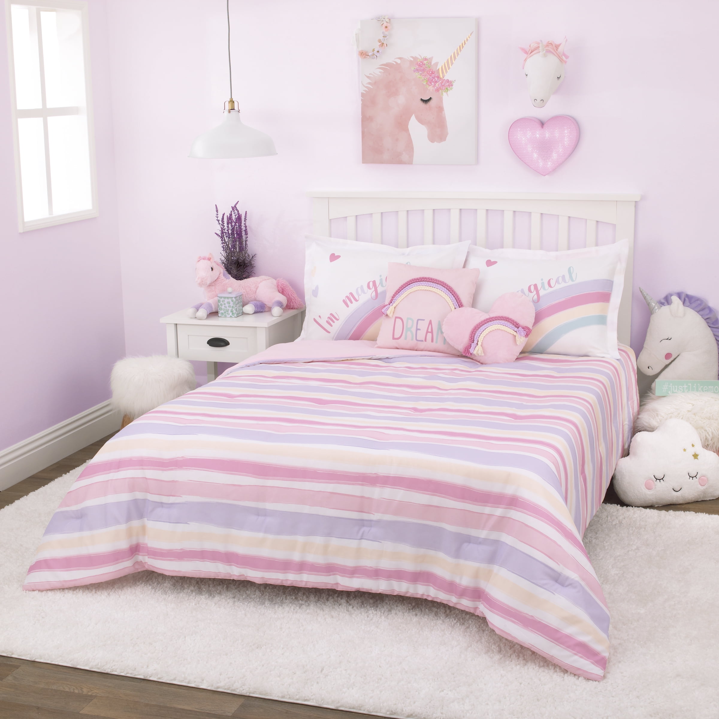 pink bedding kids