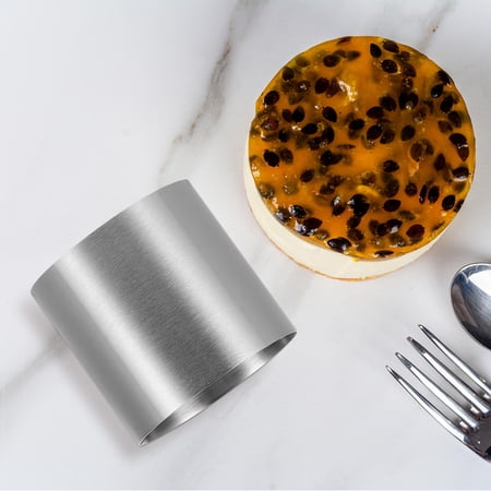 DEEPCRAFF 8pcs Baking and Pastry Tools with Stainless Steel Mousse Rings