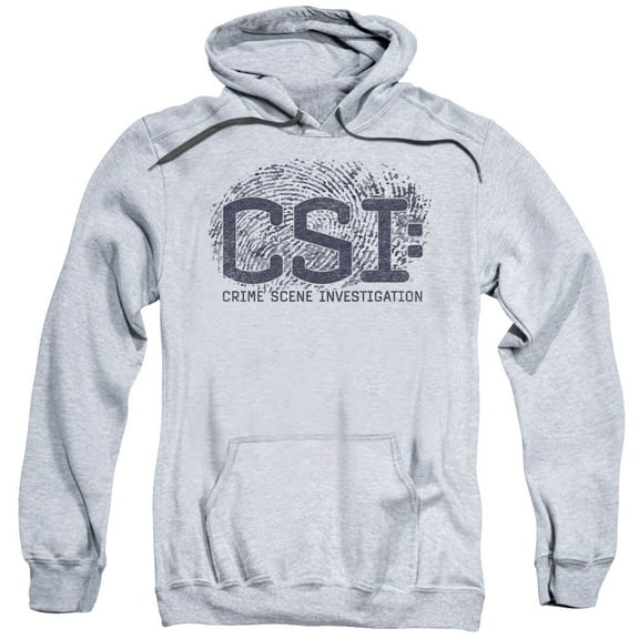 Csi - Distressed Logo - Pull-Over Hoodie - X-Large