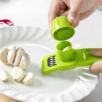 Garlic Grinding the Crusher Masher Cutter Slicer Creative Kitchen Hand Tool WD 