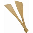 thumbnail image 1 of American Made Natural Hard Maple Wood Angled Spatulas, Set of 2, 1 of 4