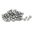 thumbnail image 1 of Tornillos de cabeza plana de seguridad Torx de acero inoxidable 304 M5 x 16 mm, 25 piezas, 1 of 3