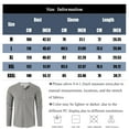 thumbnail image 2 of Inglocry Men's Waffle Henley Shirts Crewneck Lightweight Sweater Long Sleeve Causal Knitted Pullover T Shirt White L, 2 of 4
