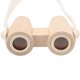 thumbnail image 3 of Kids Wooden Binoculars Clear Lens Hanging Strap Portable Binocular Telescope for Outdoor Use Wood Color, 3 of 4