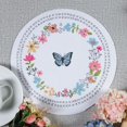 thumbnail image 2 of Wrapped in Grace Blooms Butterfly Braided Placemats Kitchen or Dining Set of 4, 2 of 2