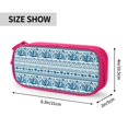 thumbnail image 4 of Vsdgher Sea Underwater Jellyfish Print Large Capacity Pencil Case Pouch with Zipper, Portable Aesthetic Big Capacity Pencil Cases Pen Office Travel Stationery Bag, 4 of 8