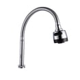 thumbnail image 4 of Llave Mezcladora Fregadero O Tarja Cocina Flexible Alfa  Acero Inox Cromada 2 Funciones Cruceta, 4 of 4