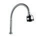 thumbnail image 4 of Llave Mezcladora Fregadero O Tarja Cocina Flexible Alfa  Acero Inox Cromada 2 Funciones Cruceta, 4 of 4