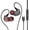 Black, variant on Corded In Ear Headphones With 3.5Mm / Type C Earbuds For Sports Running Gaming Bass Sound TPE Braided Cable
