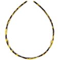 thumbnail image 1 of Caravan Fashionable Open Square Pearlised Headband In Tokyo Color From Celluloid Acetate, 1 of 1