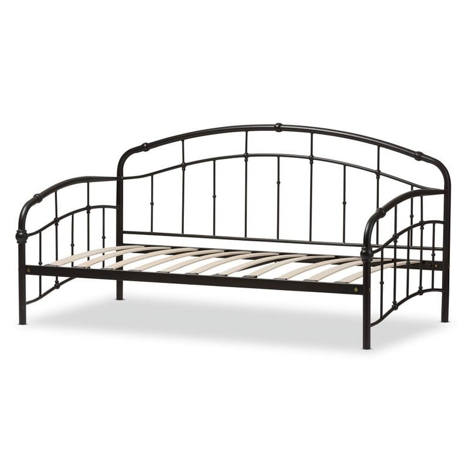 Hawthorne Collections Transitional Metal Twin Daybed in Bronze - image 5 of 6