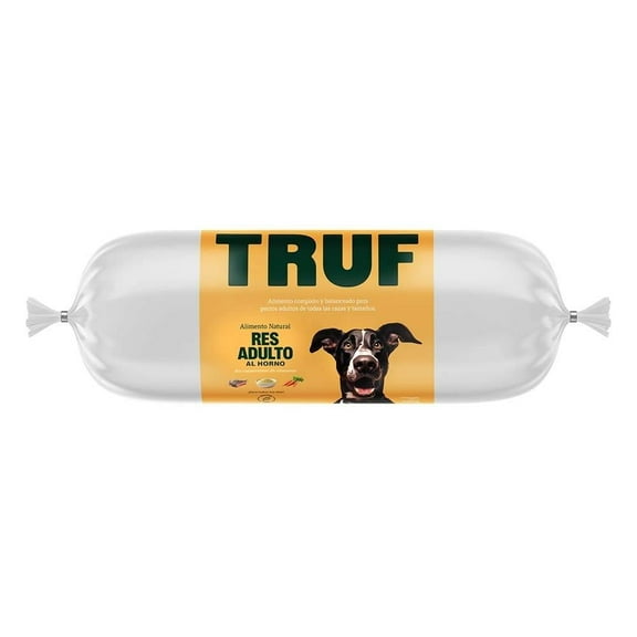 Alimento Natural para Perro Truf Adulto Todas las Razas Res al Horno 500 g