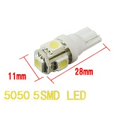 thumbnail image 3 of 5PCS T10 5-SMD 5050 3W LED Light Bulbs 192 168 194 W5W 2825 158 Cool WH, 3 of 5