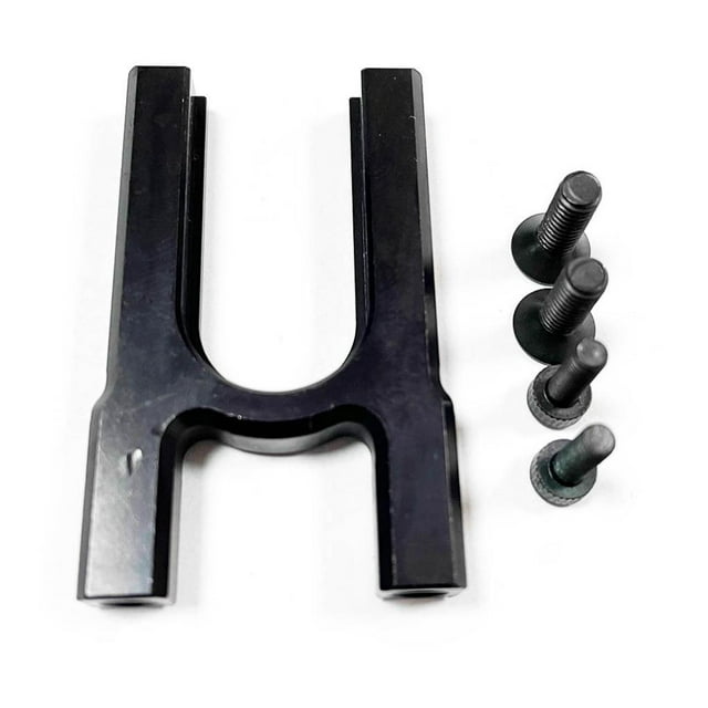 Placa de acero Vogacara RCGOFFLOW asiento fijo para coche RC 1/7 ARRMA Negro