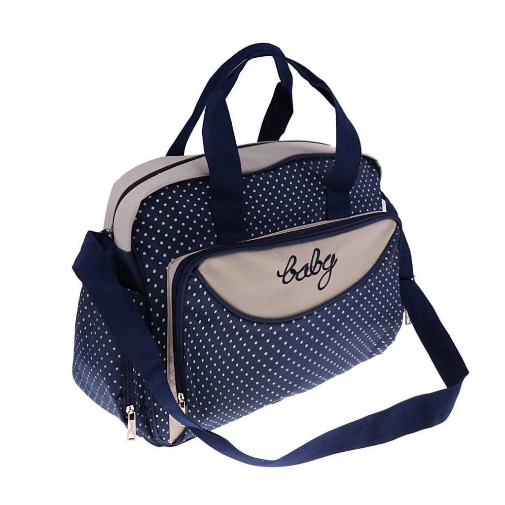 JWQFBC Diaper Bag, Baby Bag, Changing Bag, Nursing Bag, Travel Bag, Mummy Carrier, Baby Navy