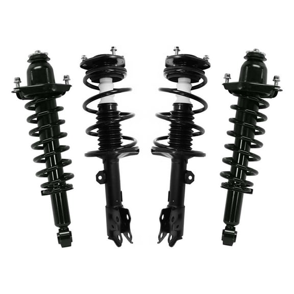 AutoShack Front & Rear Complete Strut & Coil Spring Assemblies for Toyota, Corolla 2009-2013, FWD L4 1.8L 2.4L