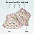 thumbnail image 2 of Fotbe Tulips Flowers Sombrero Tipo Pescador con Estampado – Sombrero de Sol de Algodón de Moda para Playa, Golf, Pesca, 2 of 6