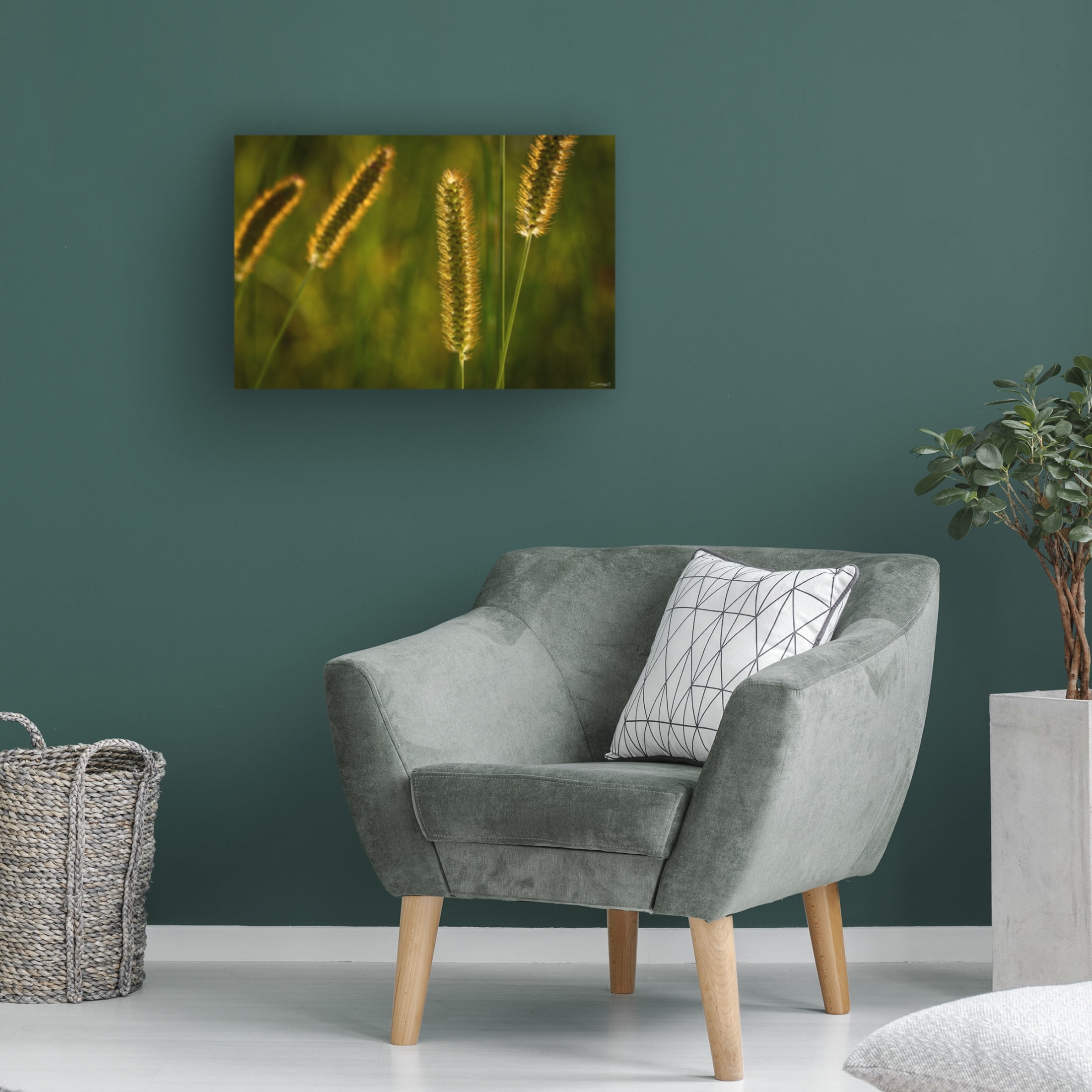 Canvas Wall Art - Gordon Semmens 'Textures 10' Wall Art for Living Room, Bedroom, or Office Décor by Trademark Fine Art - 47 x 30 Inches