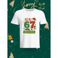thumbnail image 1 of Cute Cartoon Number 6 and 7 Printed Short Sleeve T-Shirt for Kids Lovely Digital Pattern Top Fashionable and Comfortable Children's T-Shirt with Funny Number Design, 1 of 6