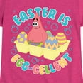 thumbnail image 3 of SpongeBob Squarepants - Easter Is Egg - Toddler And Youth Girls Short Sleeve Graphic T-Shirt, 3 of 6