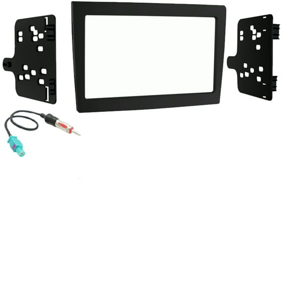 Porsche Boxster & Cayman 987 2005-2012 Double DIN Stereo Radio Install Dash Kit