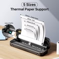 thumbnail image 2 of New A4 Portable Printer Wireless M832 for Travel Work Home Inkless Thermal Mobile Printer Support ,Improve Efficiency, 2 of 5