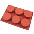 thumbnail image 4 of Molde de Silicona para Pasteles WDOplteas 6 Cavidades Bandeja para Hornear DIY, 4 of 9