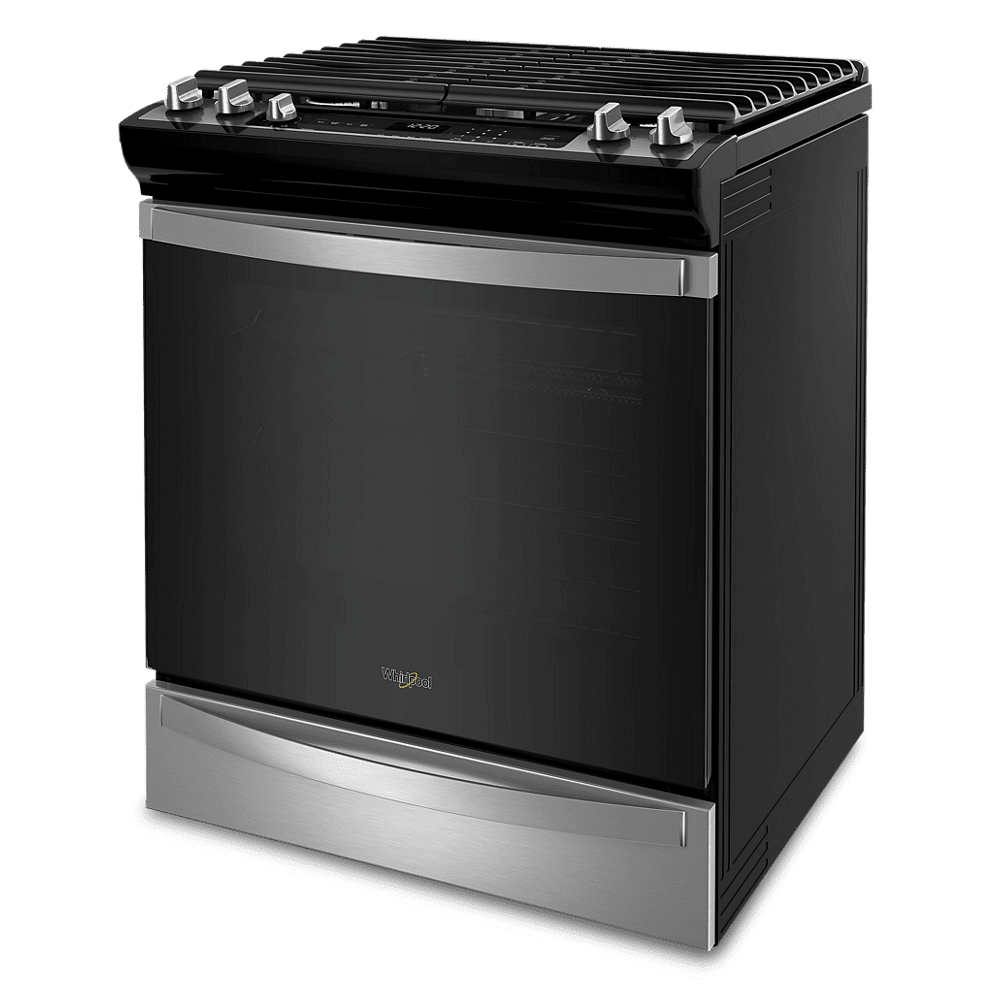 WHIRLPOOL WEG745H0LZ SLIDE IN GAS RANGE Stainless Steel
