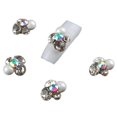 thumbnail image 4 of Decoraciones de Clavo - 10pcs Etiqueta Engomada de Clavo de Diamante + 1pc Pegamento de Clavo + 5pcs Herramientas que de Clavo shamjiam Nail Art Glitter Sticker, 4 of 7