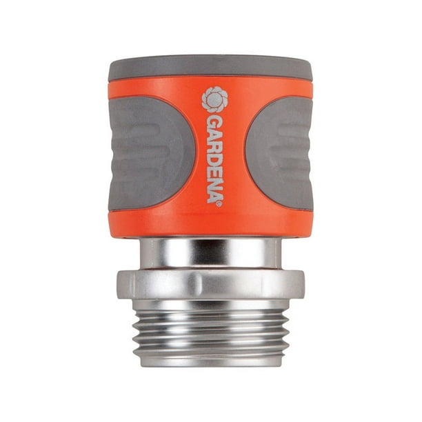 Gardena 3/4 in. Metal Threaded Male/Female Hose Connector