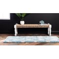 thumbnail image 3 of Unique Loom Opulence Trellis Shag Geometric Area Rug or Runner, 3 of 7