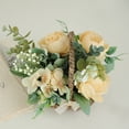 thumbnail image 4 of Cesta de flores tejida a mano con lazo flor simulada bonsai flor morada + cesta de flores ANGGREK Otros, 4 of 8