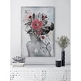 thumbnail image 4 of Marmont Hill Poppies and Butterflies Canvas Wall Art, 4 of 7