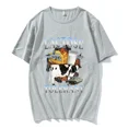 thumbnail image 1 of Camiseta gráfica divertida tolerante a la lactosa para hombre y mujer, camisetas vintage de manga corta de algodón, camisetas informales de gran tamaño., 1 of 6