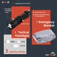 thumbnail image 5 of Binlovechuang Gifts for Men Dad Him Christmas - Survival Gear and Equipment 12 in 1, Survival Kits - Cool Unique Fishing Hunting Birthday Gifts for Husband Teen Boy Boyfriend Mens, 5 of 7