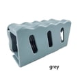 thumbnail image 3 of Ounissouiy Colector de pelo de pared de ducha sin perforaciones para Hotel y gimnasio en casa, herramienta de captura de pelo reutilizable, accesorios de Juegos de accesorios de baño Gris Ounissouiy HA067179-03, 3 of 6