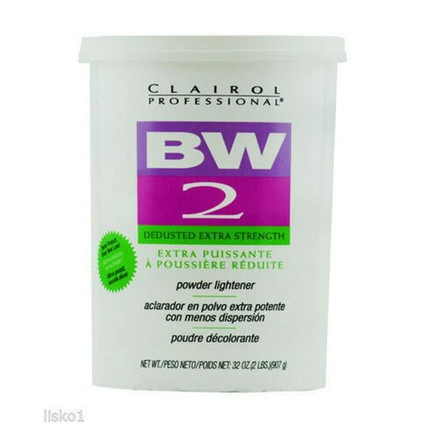 Clairol Basic White Bw2 Dedusted Extra Strength Hair Powder Lightener 32 Oz Walmart Com Walmart Com