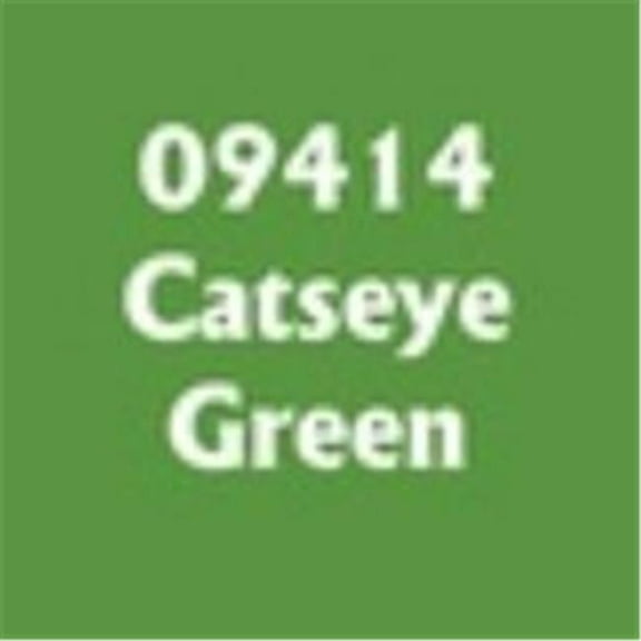 Reaper Miniatures REM09414 0.5 oz Master Series Paint Bones Dropper Bottle, Cats-Eye Green