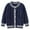 #0061-Dark Blue, variant on Cowsor Boys Girls School Uniform Cardigan Sweater Soft Cotton V-Neck Soft Cotton Knit Outerwear
