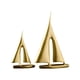 thumbnail image 1 of Figurillas de barcos náuticos, esculturas de veleros, estatuas de embarcaciones marítimas con estructura de resina, piezas decorativas para salón, estantería, mesa, oficina, 30 x 19 x 5 cm y 20 x 13, 1 of 5