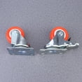 thumbnail image 1 of MERRYHAPY 4Pcs Wheels with Brake System for Heavy Duty Applications, 1 of 4